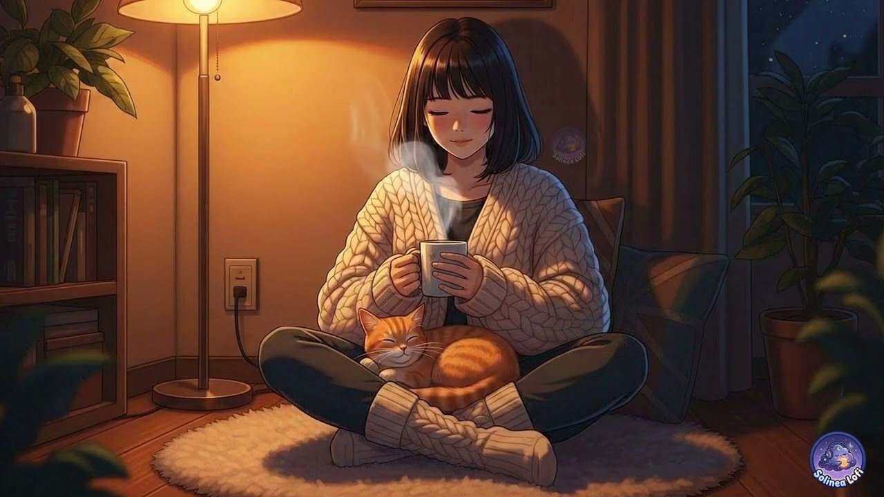 🌙 Cozy Night Lofi for Reading | Warm Chill Beats — Clean Chillhop Lofi | Solinea Lofi