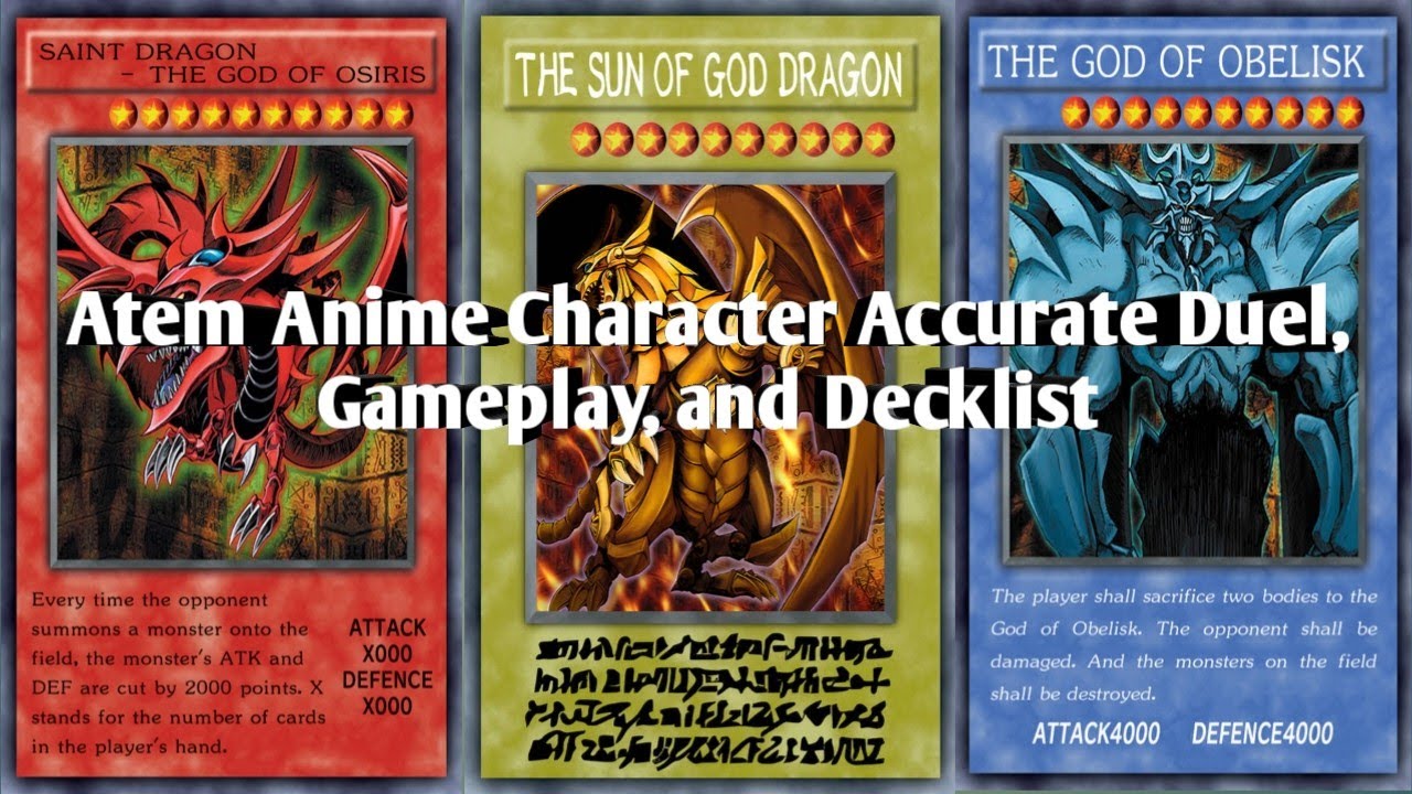 Atem is Anime Duel Meta? Atem Anime Character Accurate Duel, Gameplay, and Decklist Yu-Gi-Oh! Edopro Atem is Anime Duel Meta? Atem Anime Character Accurate Duel, Gameplay, and Decklist Yu-Gi-Oh! Edopro