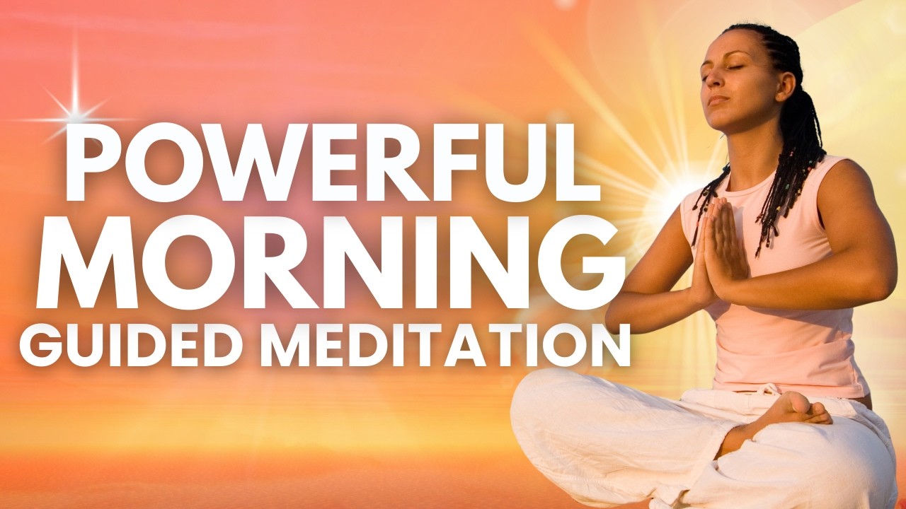 10- Minute Energising Morning Guided Meditation: Wake Up Positive - YouTube