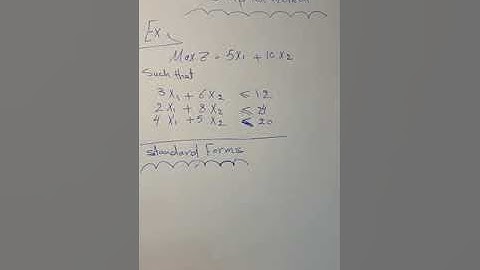 البحوث العمليات/المرحلة الثالثة/طريقة السمبلكس/الجزء الاول