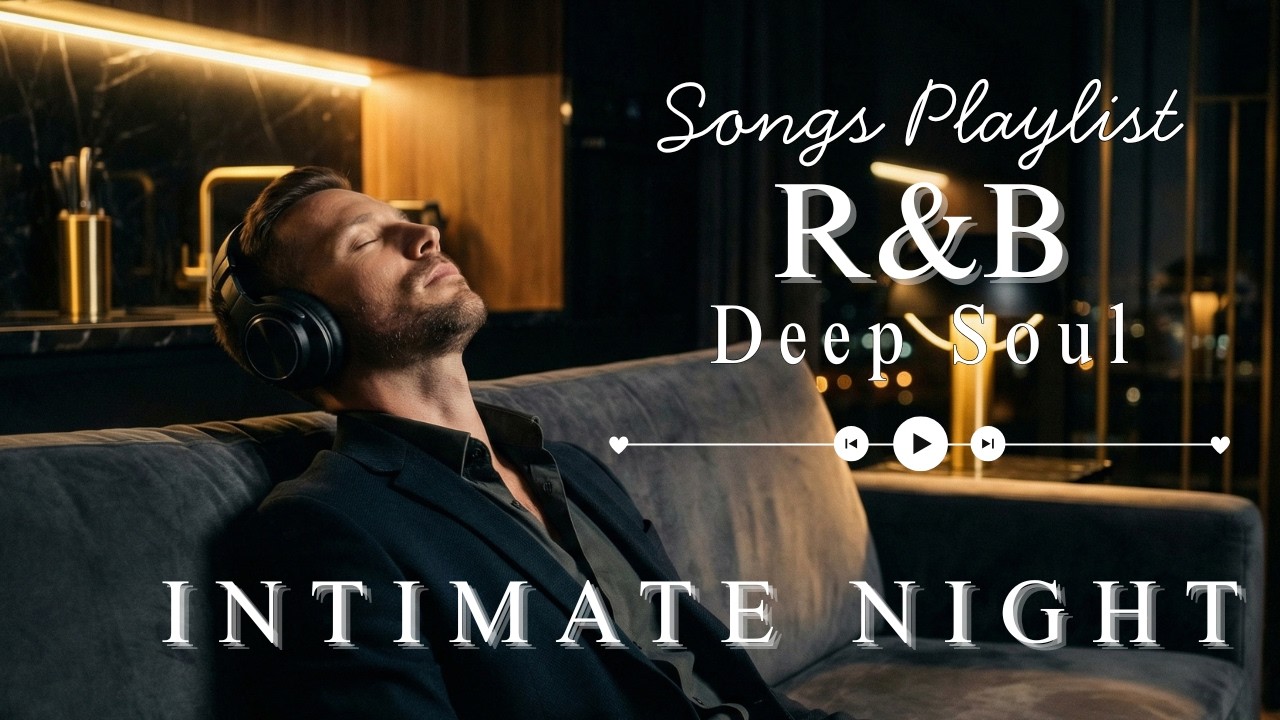 Romantic Slow Jam R&B 🎙 Deep Voice Soul for Relaxing Nights