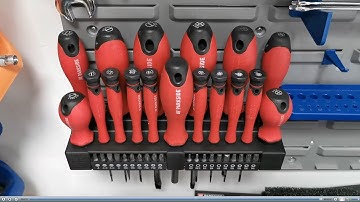 PARKSIDE Screwdriver and Bit Set 37 pieces (from Lidl or Kaufland) - test and review