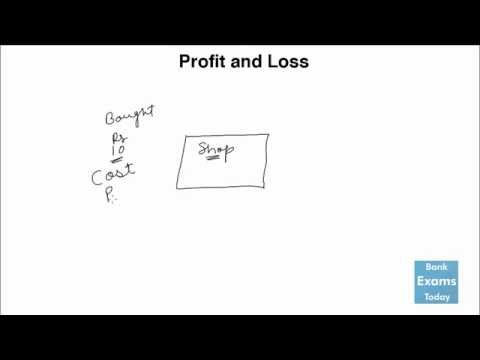 Profit and Loss  Video lecture for SBI PO Preliminary Exam