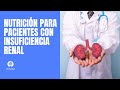 Nutrición en pacientes con insuficiencia renal