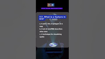 Q.117. GISP EXAM PREP—Features. #interview #gis #arcgis #arcgispro #quiz #shorts #career #ai #ml