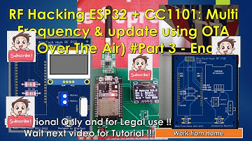 Cloning RF Hack Alarm Motor - ESP32 + CC1101 - Part#3