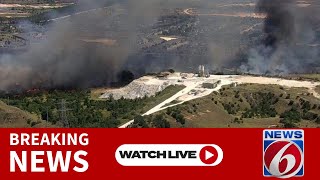 WATCH LIVE: Crews battle large Florida wildfire