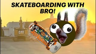 Skateboarding in Johnson City, TN with my brother! #skateboarding #exploring #johnsoncitytn 