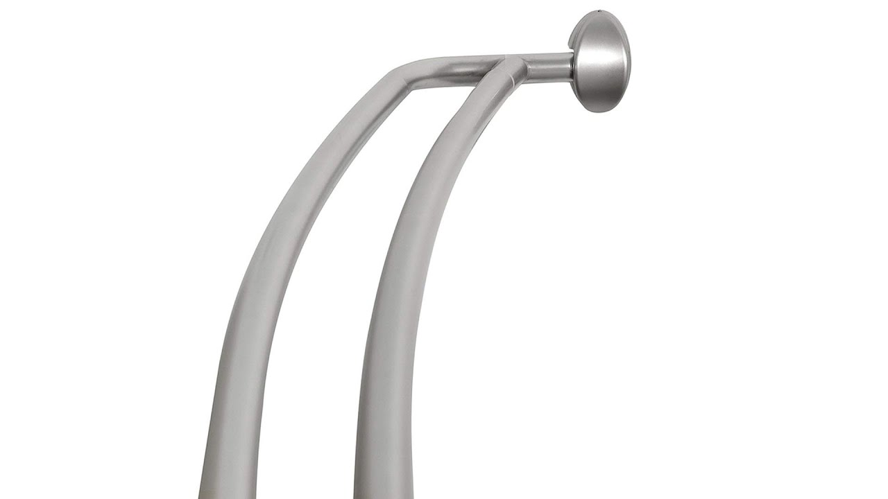 Best shower rod Zenna Home NeverRust Double Curved Shower Rod