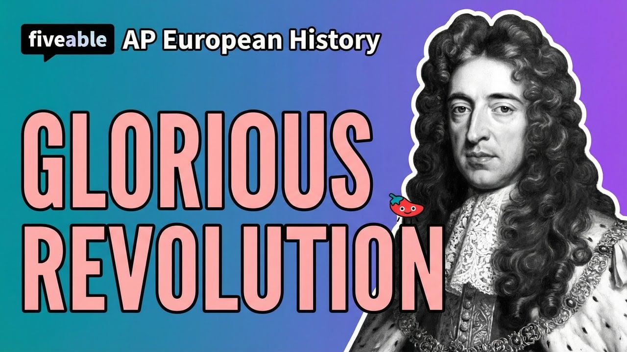 AP Euro - English Restoration & Glorious Revolution | Fiveable Cram Archive