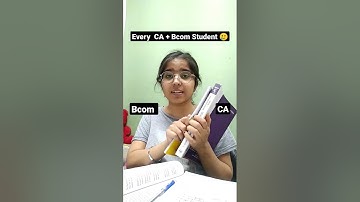 Every CA+Bcom Student can Relate🥲👀 #calife #castudents
