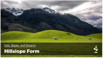 3.1.  Hillslope Form