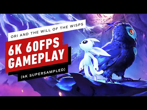 Ori and the Will of the Wisps: 6K 60FPS Xbox Series X Gameplay (4K Supersampled)