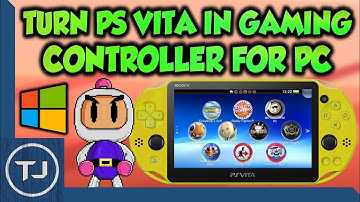 Turn PS Vita Into PC Game Controller! (VitaStick)