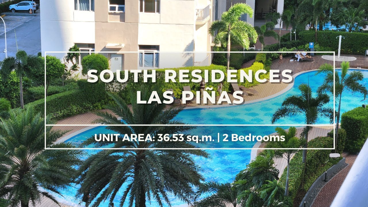 Come See the Beautiful 2 Bedrooms in South Residences Las Pinas City