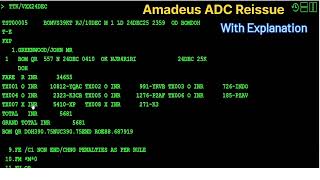#AmadeusADCreissue #GDStraining #Aviationyraining #AgencyCareers #Reissue #Refund 
