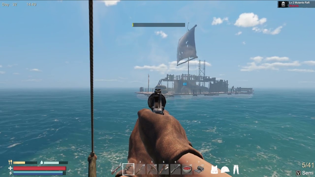 Mutant raft and armor workbench: Sunkenland Update EP 11