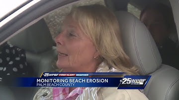 Monitoring beach erosion in Palm Beach County