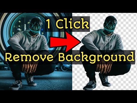 How to remove image background in 1 click one click background remover