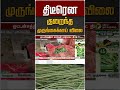 திடீரென குறைந்த முருங்கைக்காய் விலை #shorts