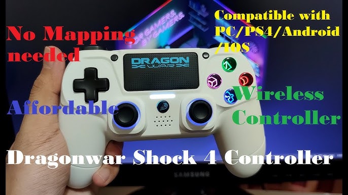 Best Budget Wireless Gamepad? Dragonwar Wireless Gamepad - Dragon YouTube Shock Ultimate Review