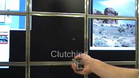 Warp Pointer: a large screen input device