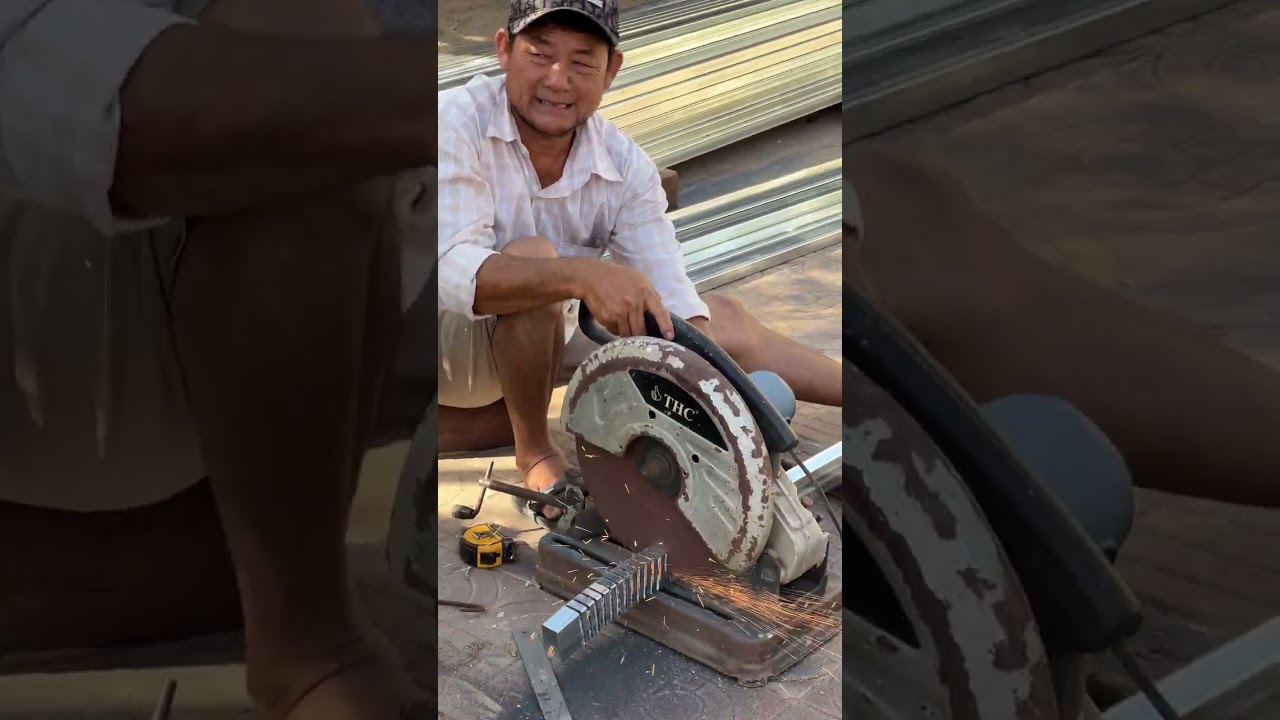 Metal and zinc roof installation techniques,Amazing welding