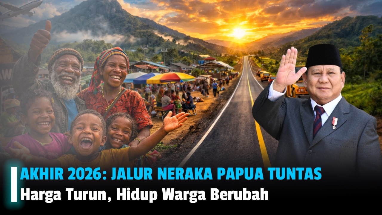 Akhir 2026: Jalur Neraka Papua Tuntas, Harga Turun & Ekonomi Wamena Bergerak