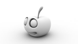 Cinema 4D | Apple ( Apfel ) Charakter 3D Tutorial