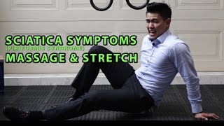 Fix Sciatica Symptoms (Piriformis syndrome) , Stretch & Massage