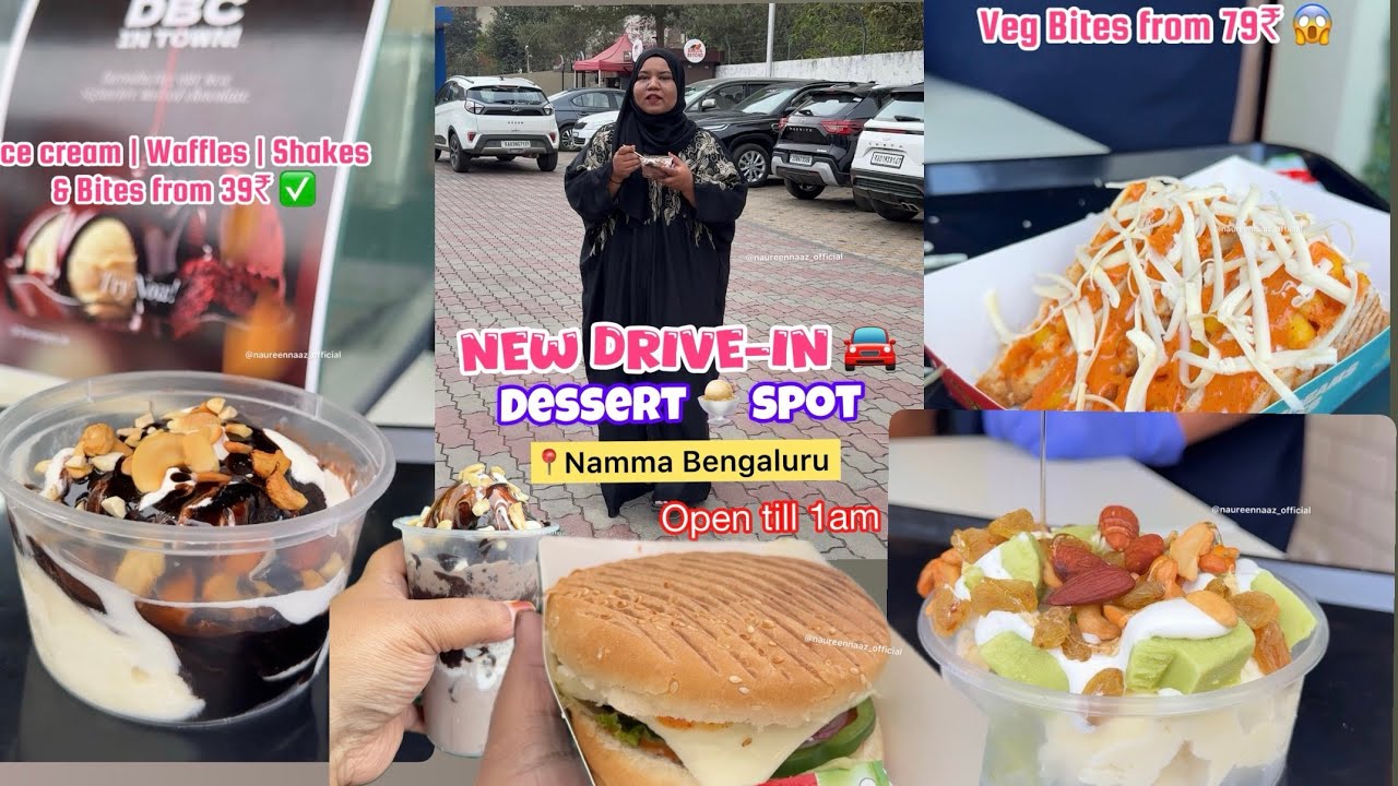 New Drive in Dessert shop in Bangalore | 3 Mangos 