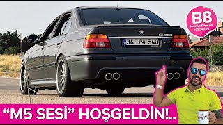 BAGAJI KESTİM | e39 540i'ye ORİJİNAL e39 M5 EGZOZLARINI TAKTIK | MODİFİYE EDİYORUM