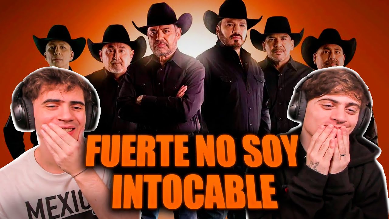 ARGENTINOS REACCIONAN A Intocable - Fuerte No Soy (Lyric Video)