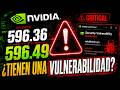¿Los Drivers NVIDIA 596.36 y 596.49 tienen una VULNERABILIDAD?