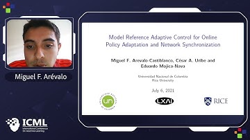 Model Reference Adaptive Control for Online Policy Adaptation and Network Synchronization