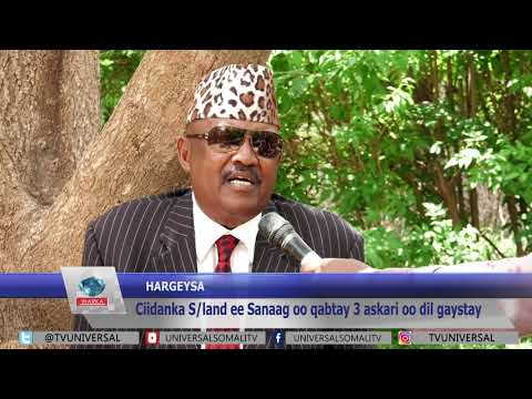 Ciidanka Somaliland ee Sanaag oo qabtay 3 askari oo dil gaystay