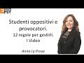 Gestire Studenti Oppositivi PrimoVideo