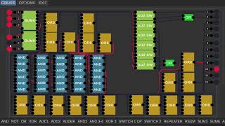 Noob and stupid calculator - (Digital Logic Sim) screenshot 5