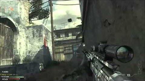 Quick Scope C4 in Midair killcam! "Modern Warfare 3"