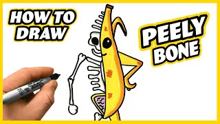 How To Draw Peely Bone Fortnite Og Step By Step Drawing Tutorial