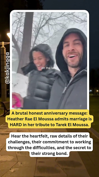 Heather Rae El Moussa Marriage to Tarek is HARD! 💔 #HeatherRaeElMoussa #TarekElMoussa