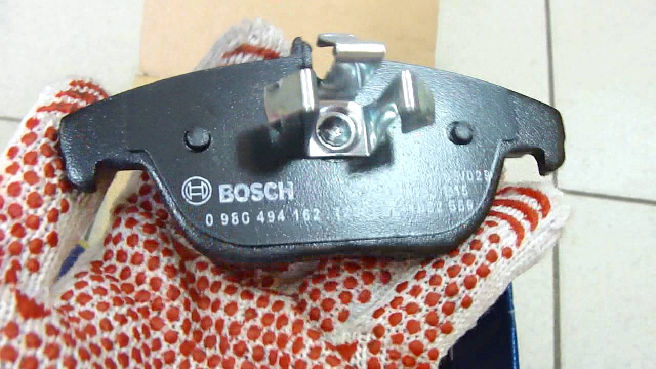 Колодки bosch подделка