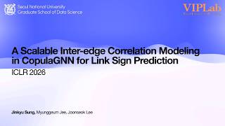 [ICLR 2026] A Scalable Inter-edge Correlation Modeling in CopulaGNN for Link Sign Prediction Profile
