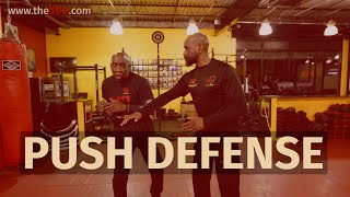 Your Best Defense Against A Two-Handed Push