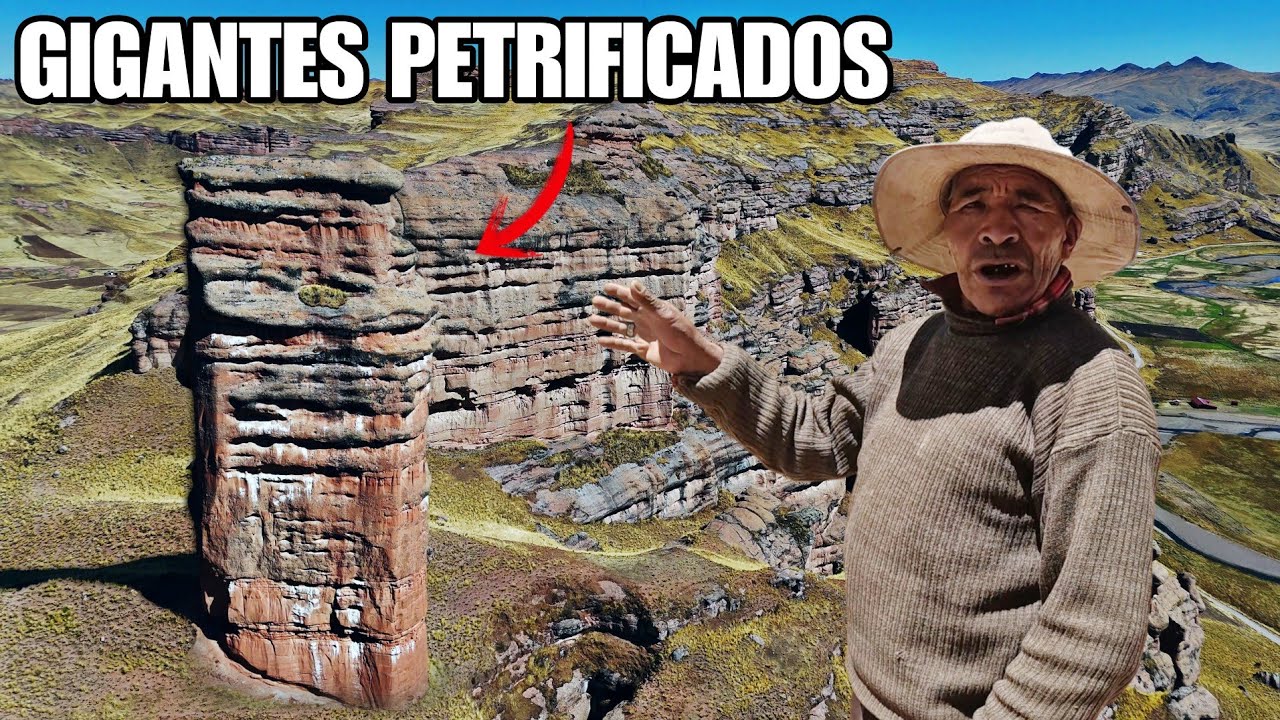 Encontré a los GIGANTES EXTINTOS convertidos en PIEDRA | Tinajani Puno
