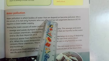 Class 5 Science Chapter #7 Topic Water Pollution and Visual Pollution Complete. Allied School