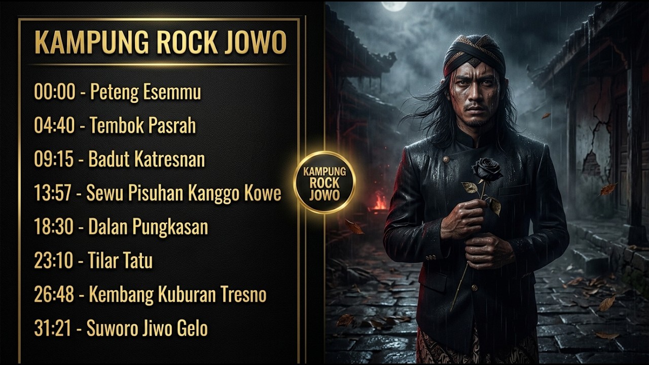 Rock Jowo Terbaru 2026 🔥 Peteng Esemmu | Full Album Rock Jawa Penuh Luka \u0026 Pengkhianatan
