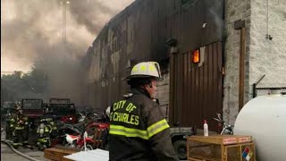 Fire breaks out at St. Charles motorcycle dealership