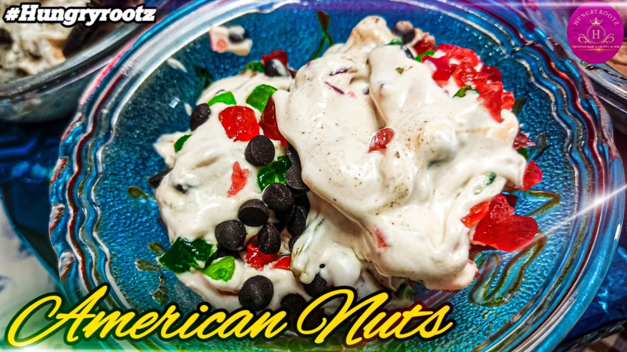 How to make American nuts ice cream recipe | american nuts ice cream kaise banate hain |Hungry Rootz