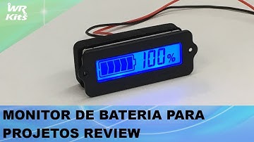 MONITOR DE BATERIA PARA PROJETOS REVIEW